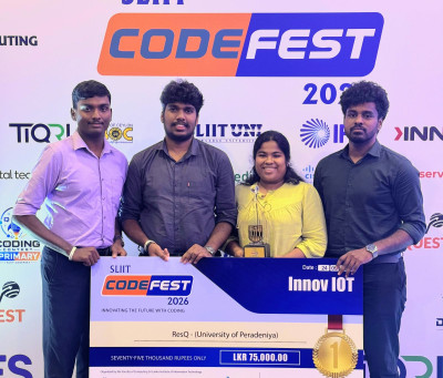 PeraCom Teams Shine at SLIIT CODEFEST 2026