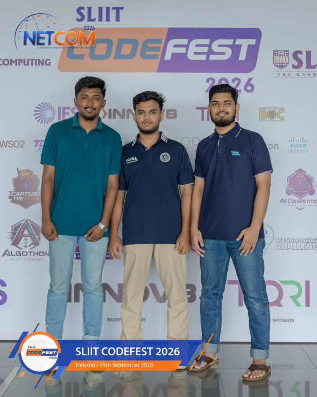 PeraCom Teams Shine at SLIIT CODEFEST 2026