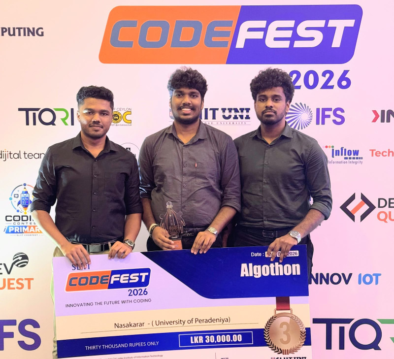 PeraCom Teams Shine at SLIIT CODEFEST 2026