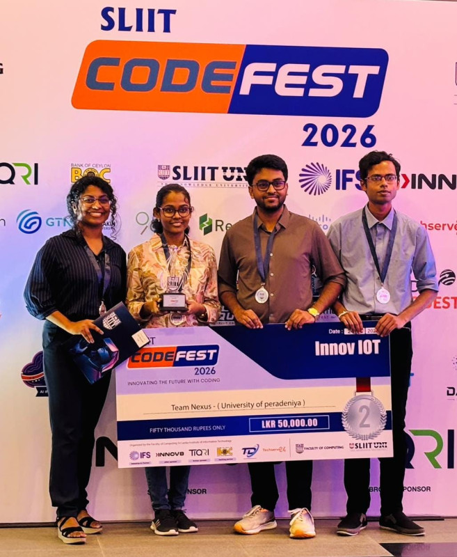 PeraCom Teams Shine at SLIIT CODEFEST 2026