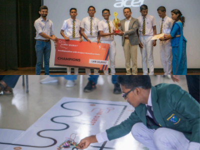 Nenathambara  Line Quest 1.0: Line-Following Robot Competition