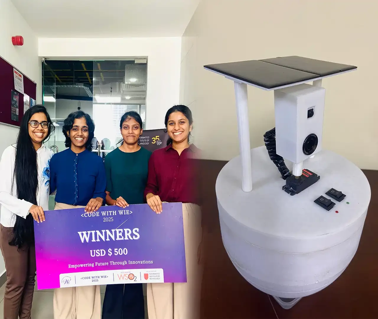 PeraCom Undergraduates Emerge Champions at Code with WIE 2025