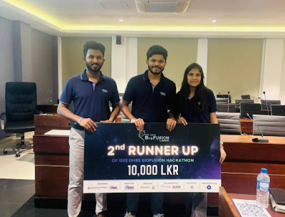 Team MetaX of PeraCom Secures Second Runner-Up at BioFusion Hackathon 2026